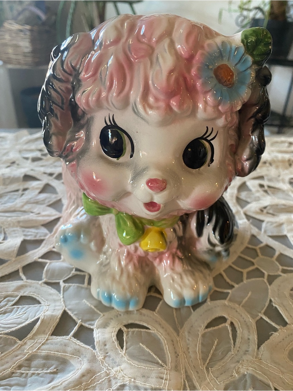 VINTAGE RUBENS PUPPY PLANTER